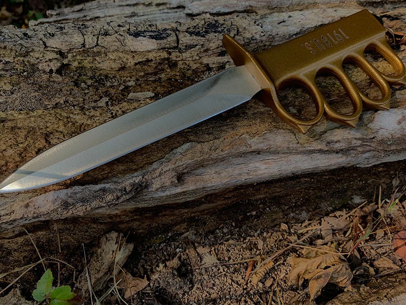 Specifications Of The Brass Knuckle Knife, by Jairus Nadab