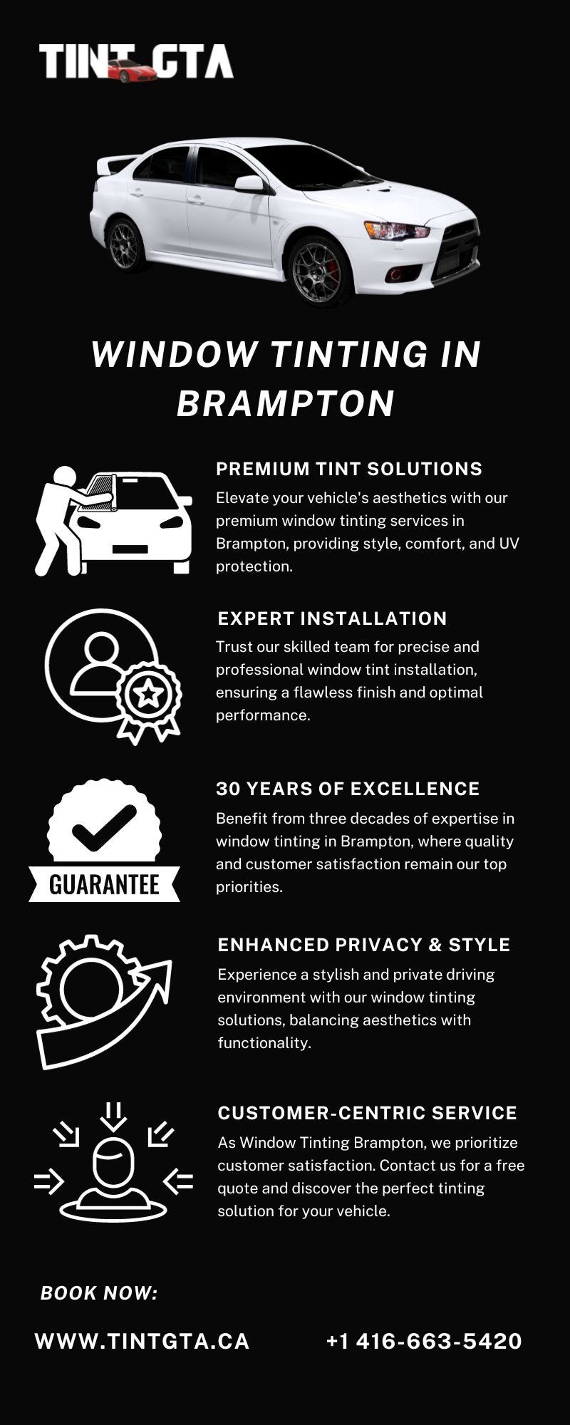 Premier Window Tinting Brampton Tint GTA Medium