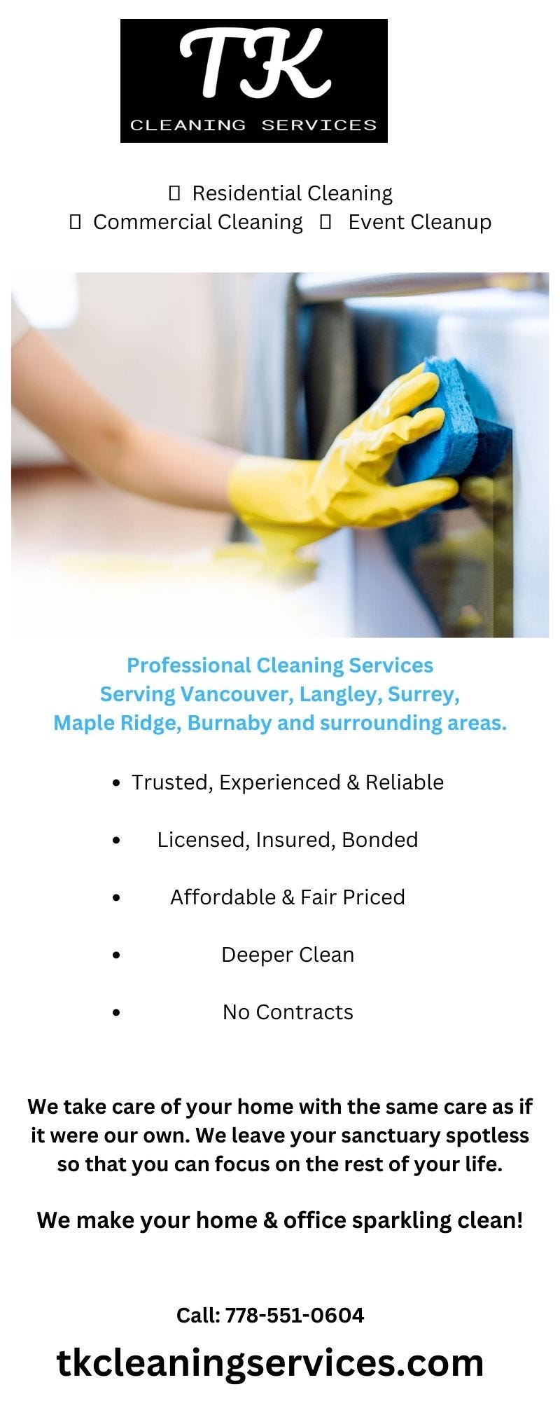 House Cleaning Services Langley