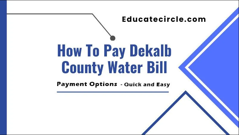 Dekalb County Water Bill Pay Online