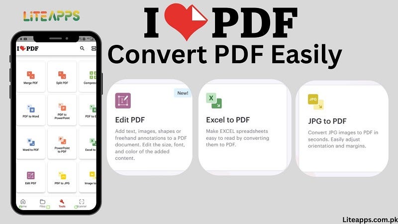 I Love PDF Converter App download new Version for Android & IOS