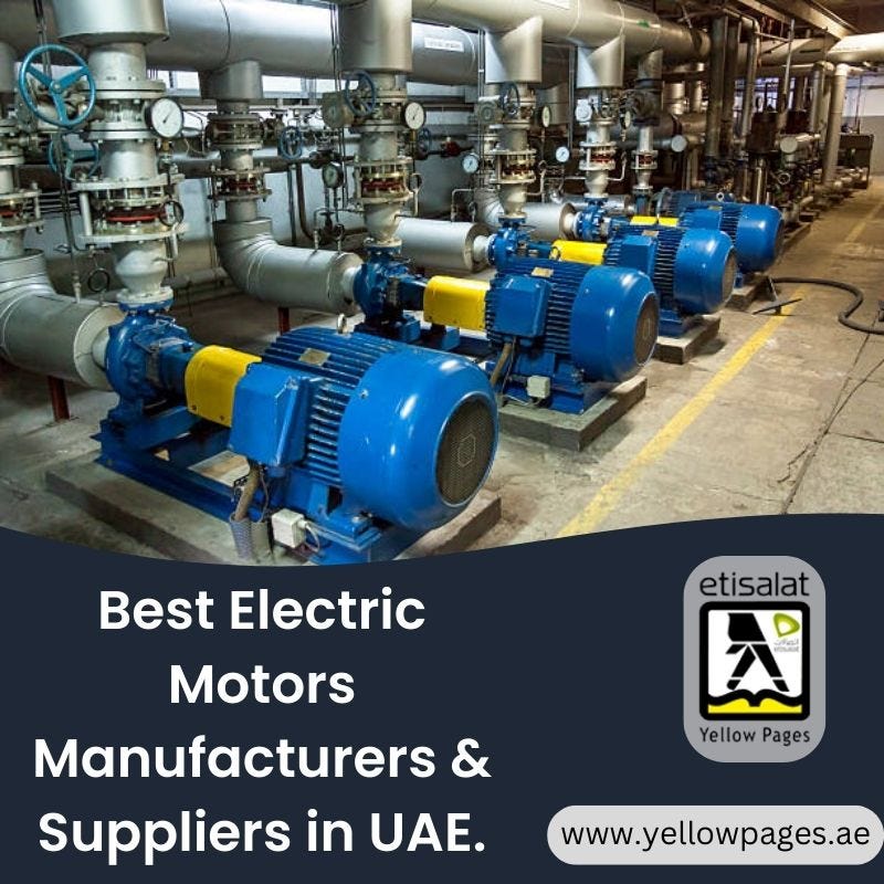 Best Electric Motors Manufacturers & Suppliers in UAE. Fatimakha Medium