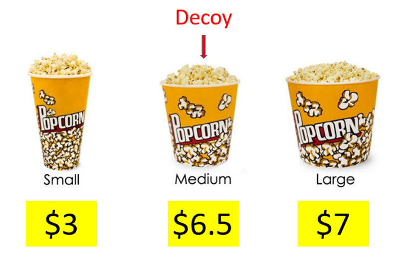 Decoy Effect. Examples a. Streaming services… by B Rakshitha Bootcamp
