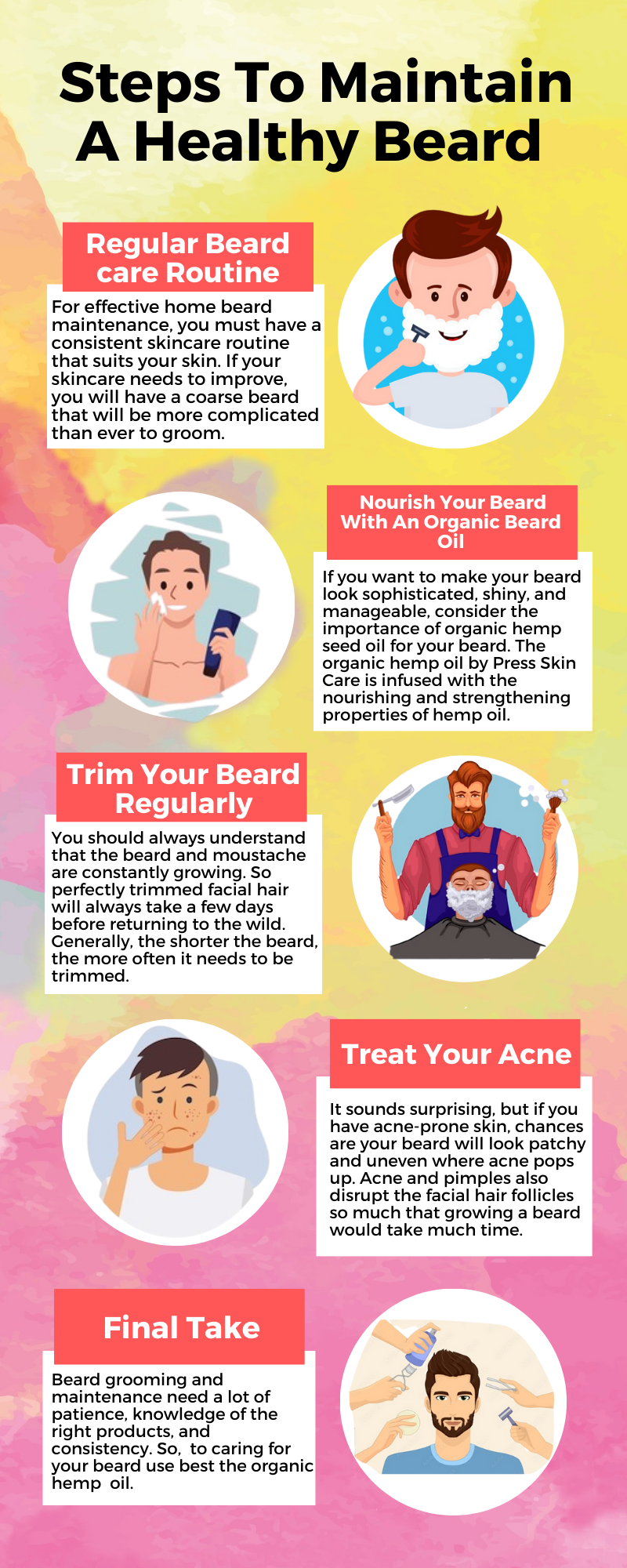 Steps To Maintain A Healthy Beard Press Skin Care Medium