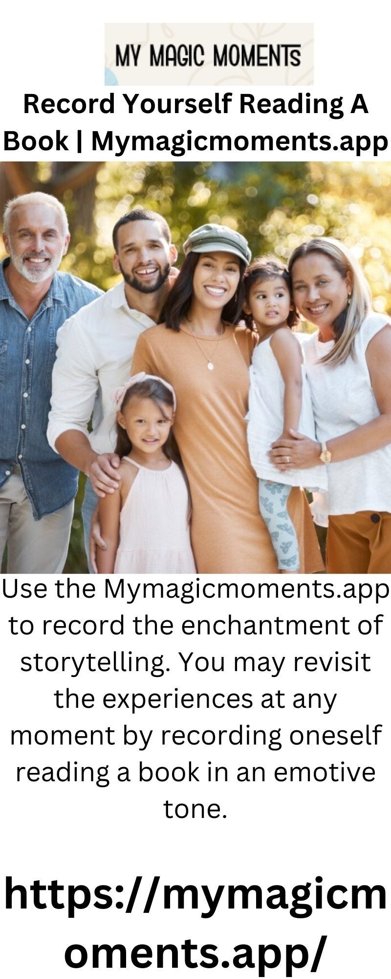 Record Yourself Reading A Book Mymagicmoments.app Mymagicmomentsltd