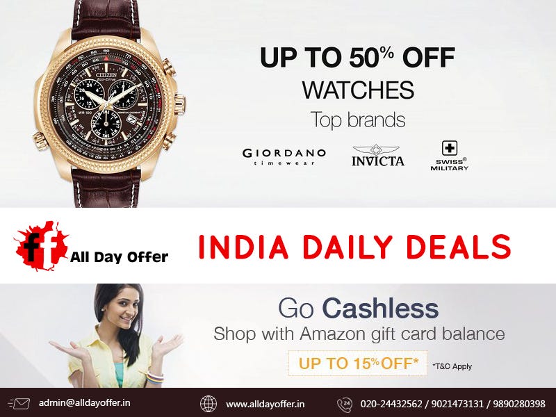 Largest Offers Shopping Website in India — Alldayoffer | by Alldayoffer