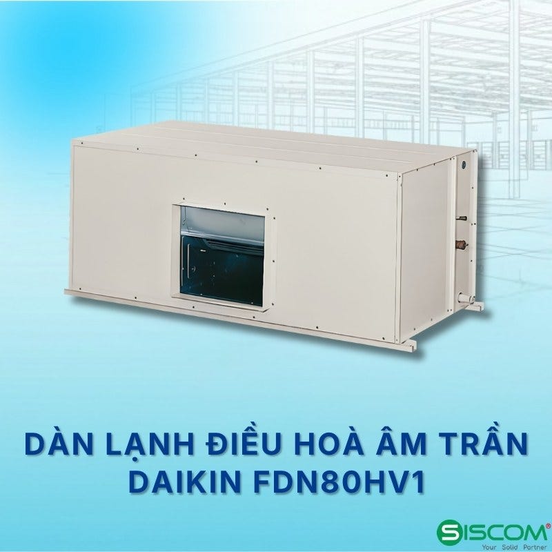Giải pháp điều hòa công nghiệp 80.000