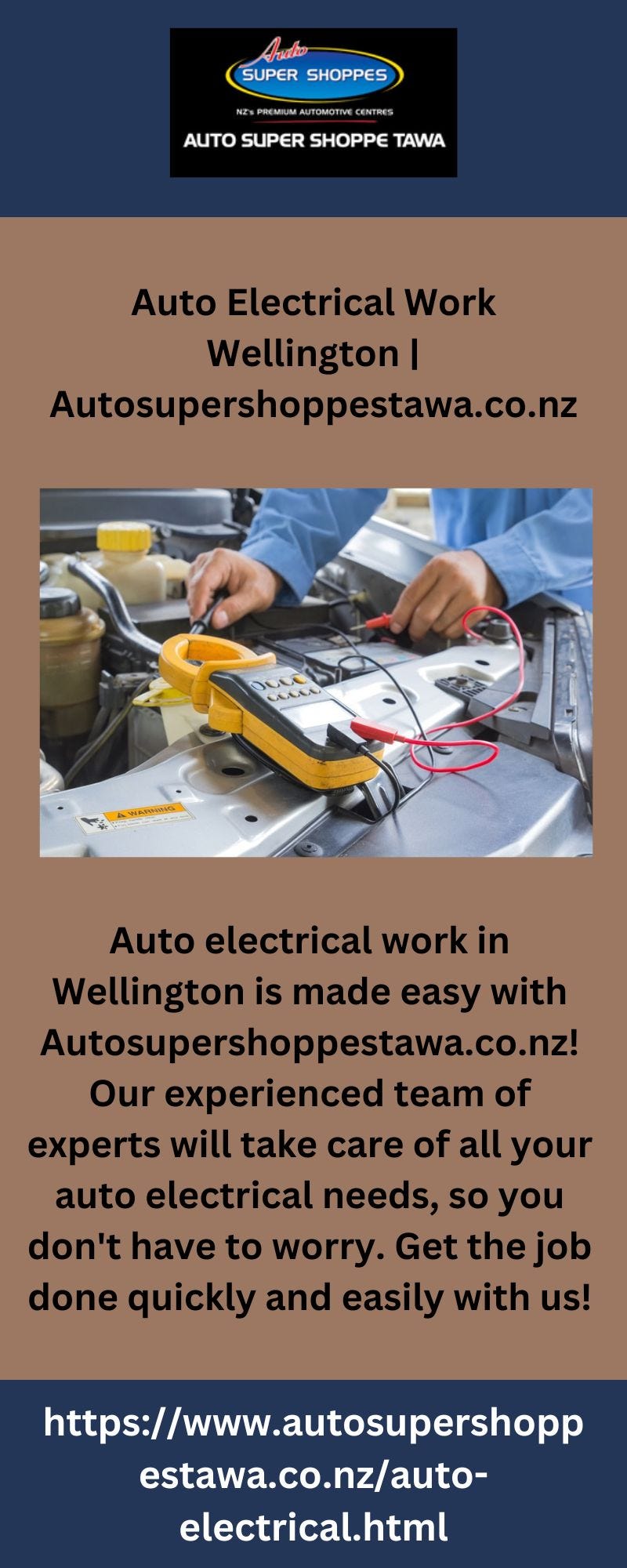 Auto Electrical Work Wellington
