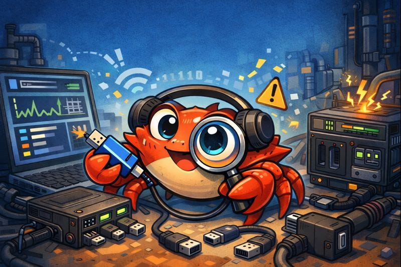 Monitoring USB devices with Rust in Linux setups | by Serhij S. | Jan ...