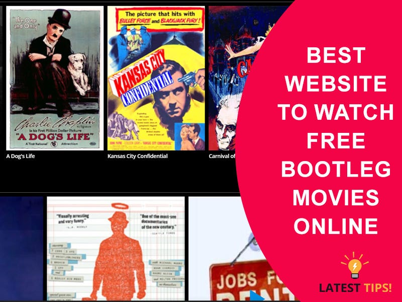 best websites To Watch Free Bootleg Movies by imran ali Medium