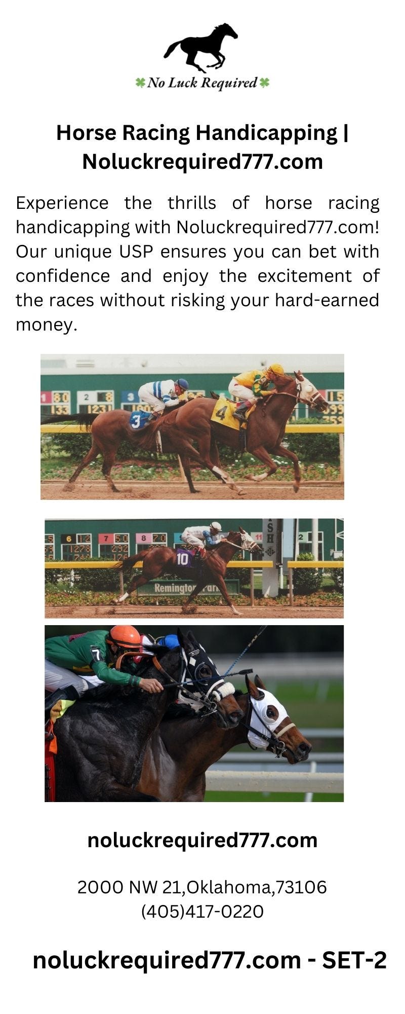 Horse Racing Handicapping noluckrequired777