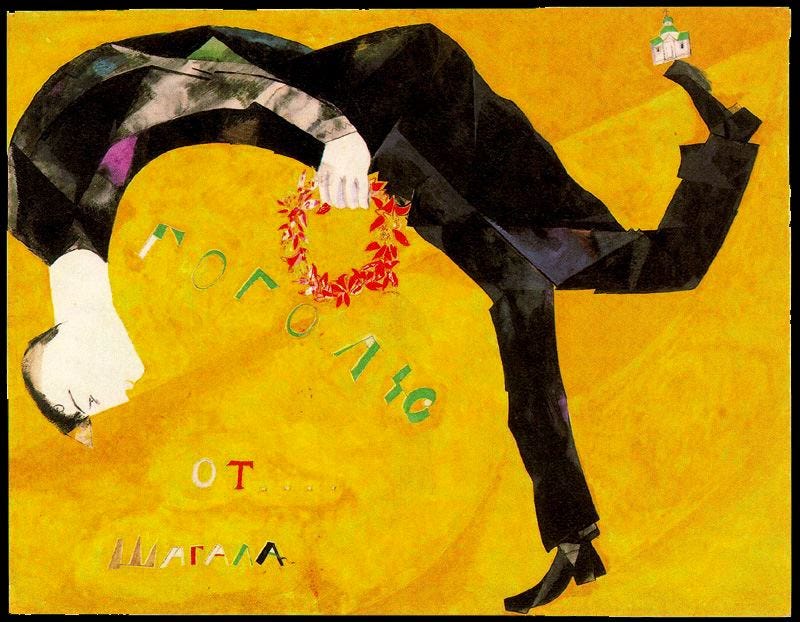 Gogol and Chagall. On Marc Chagall's drypoint… | by Roman Muradov ...