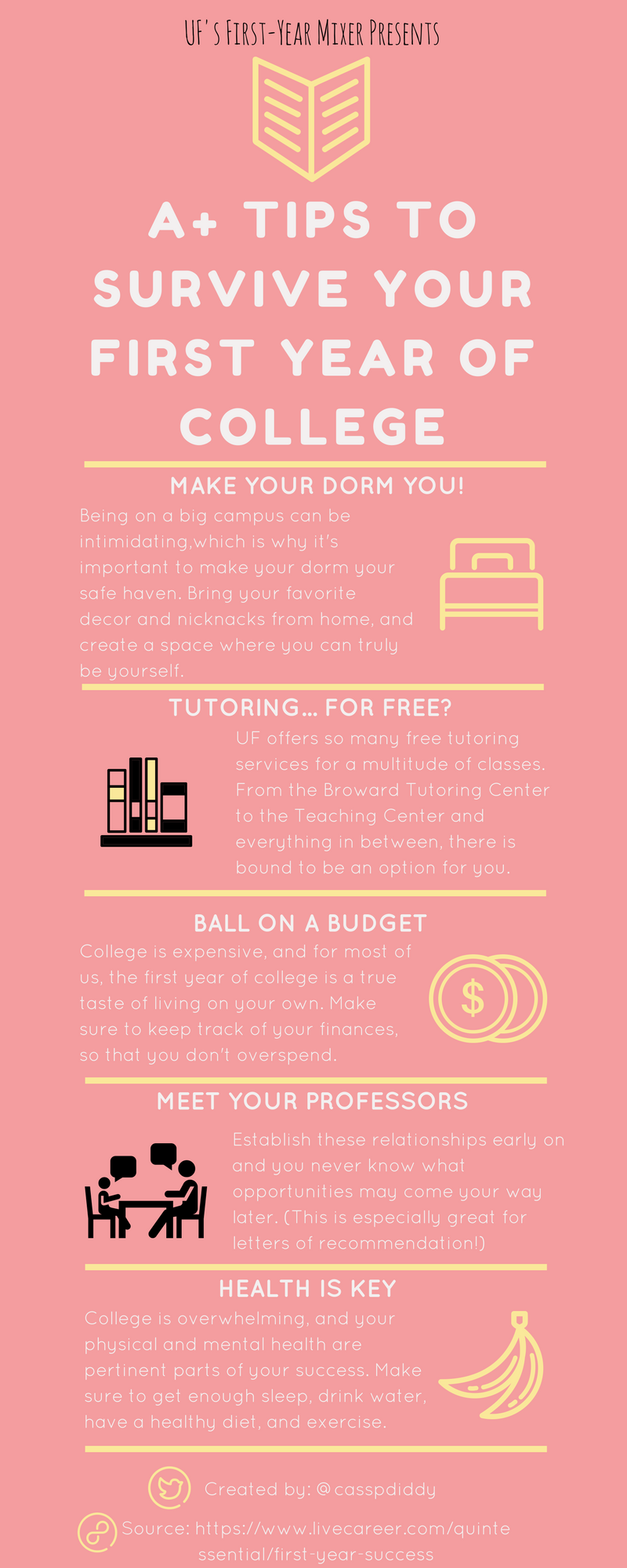 A+ Tips to Survive Your First Year of College | by Cass | Medium