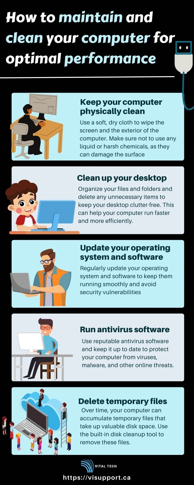 How to maintain and clean your computer for optimal performance