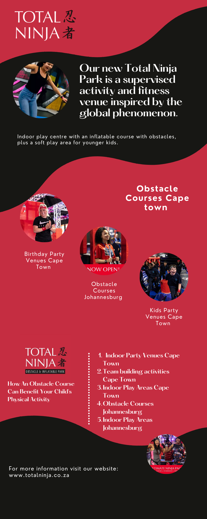 Team building activities Cape Town Total Ninja Medium