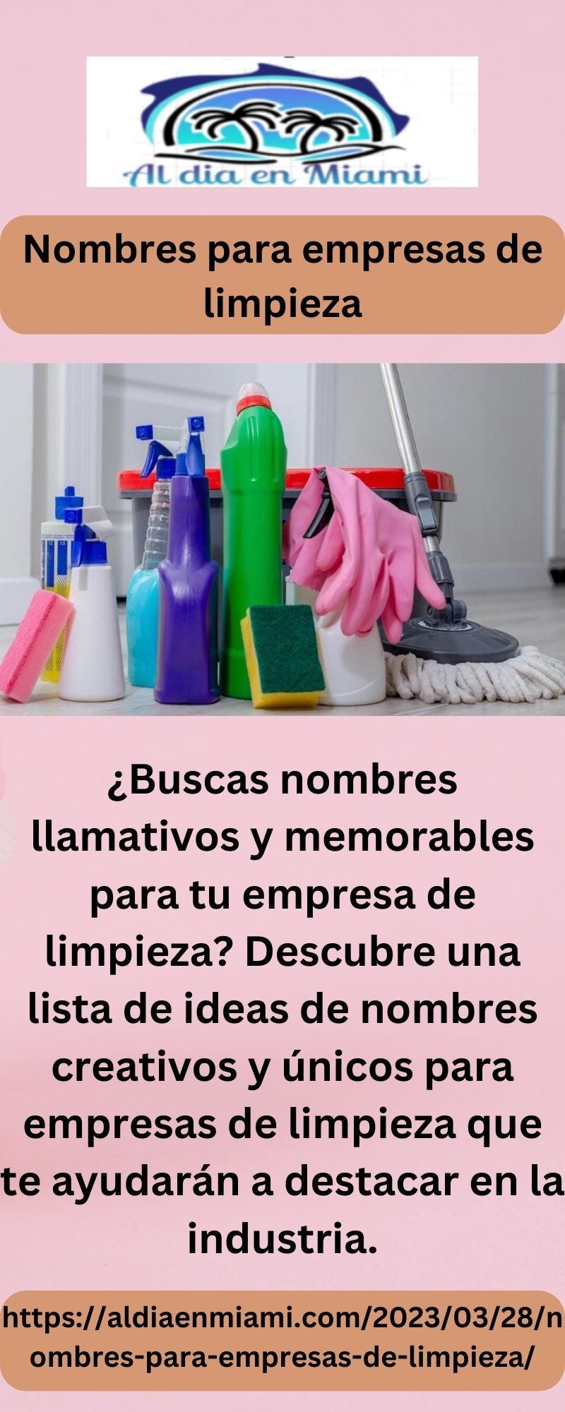 Nombres para empresas de limpieza - aldiaenmiami - Medium