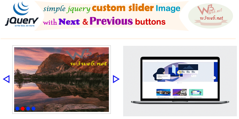 How to Create a Simple Custom Auto Slider with Next and Previous Buttons in  JavaScript, JQuery and CSS | by Vijay Kumar | Medium