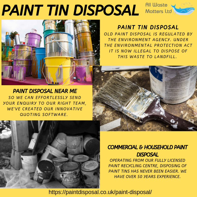 Paint Tin Disposal. When it comes to Paint Tin Disposal &… by Paint