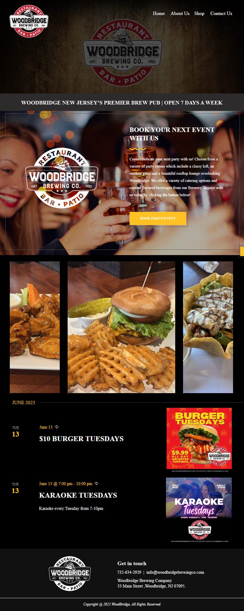 Featuring Woodbridge Township’s Most Popular Restaurants by Woodbridge Brewing Co. Medium