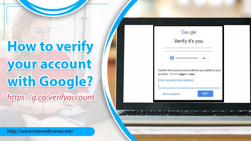 How to verify your  account