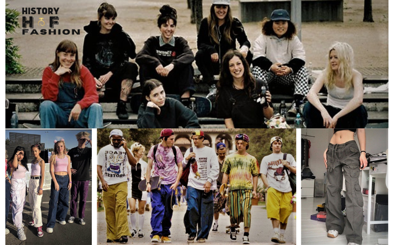90s skater Fashion Popularly Referred To in the Skate Core era, by History  fashion