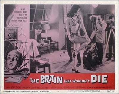 THE BRAIN THAT WOULDN'T DIE. #31DaysOfHorror — October 21st