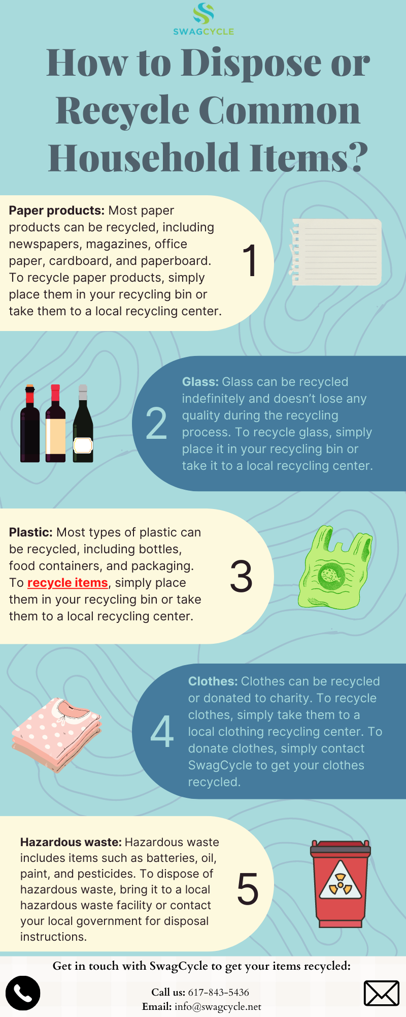 How to Properly Dispose of or Recycle Your Common Household Items