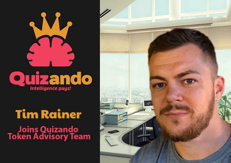 Tim Rainer Joins Quizando Advisory Team | by Wesley Ellul | Quizando ...