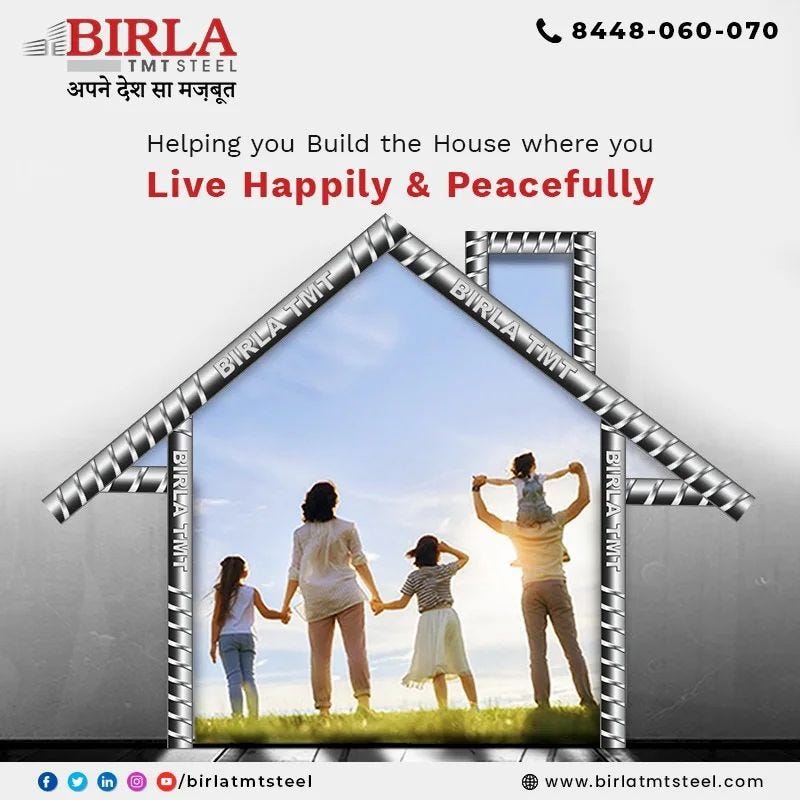 Birla TMT Steel Best TMT steel bar manufacturers in India by Birla
