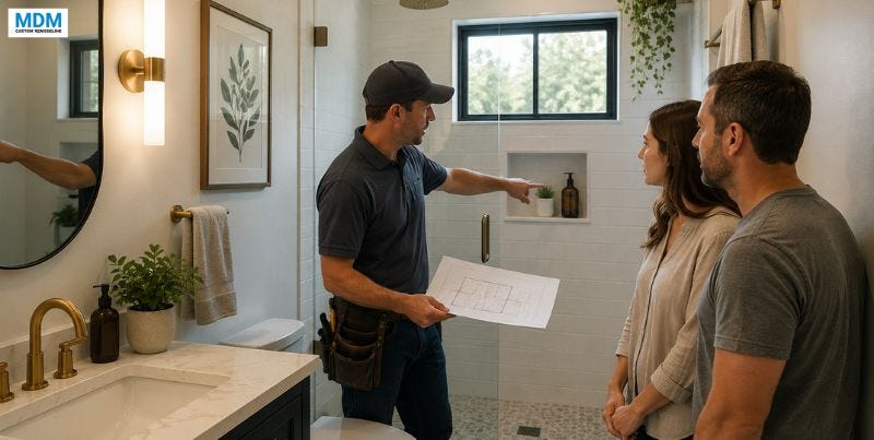 How Do Small Bathroom Remodeling Contractors Plan Successful Renovation Projects?