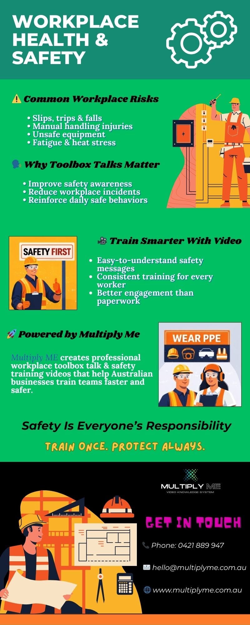 Workplace Health & Safety: How Video Toolbox Talks Reduce Risk and Build Safer Teams
