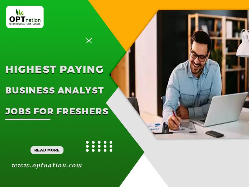 Business Analyst Jobs For Freshers