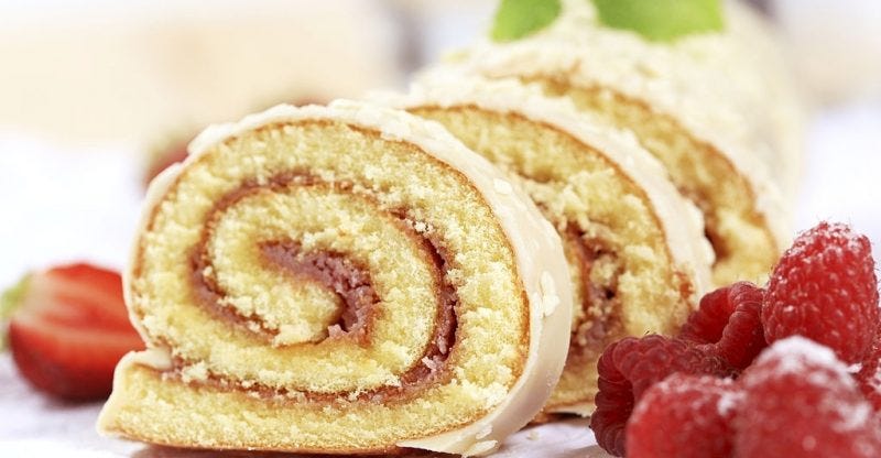 Swiss Roll Cake Recipe