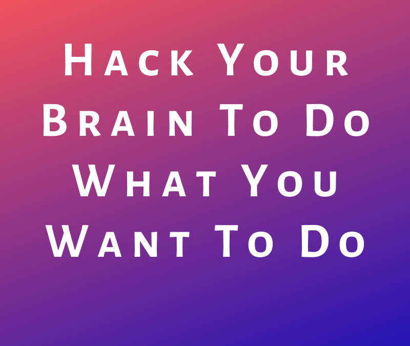 Hack Your Brain To Do What You Want To Do | By Susie Barolo Pettit | Medium