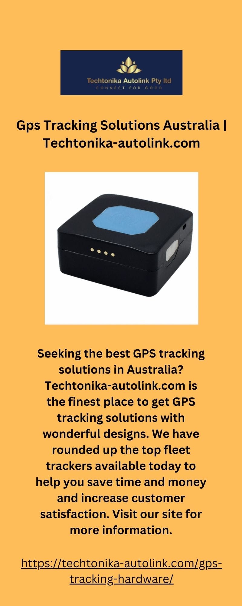 Gps Tracking Solutions Australia | Techtonika-autolink.com ...