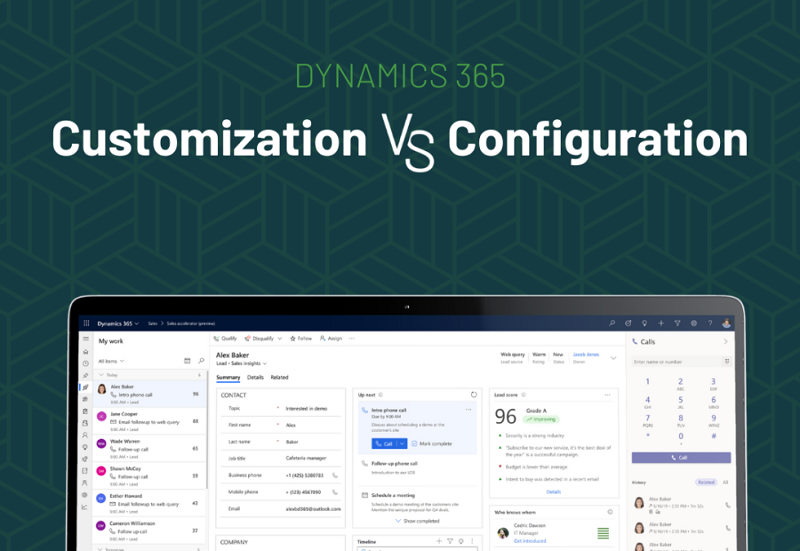 Dynamics 365 Customization vs. Configuration by ECF Data, LLC Medium