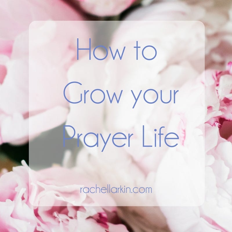 How to Grow your Prayer Life. Don’t give up praying. | by Rachel Larkin ...