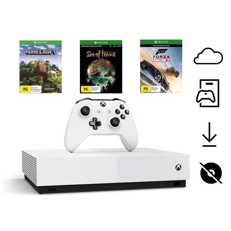 Xbox One S All-Digital Edition launches August 1 in Australia | by Gloss |  Gloss