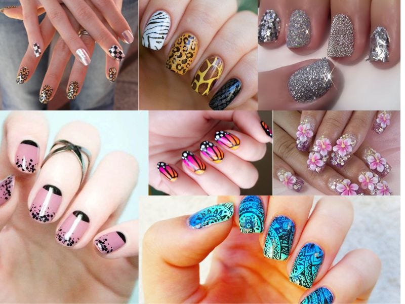 1. "10 Trending Nail Art Techniques for 2024" - wide 2