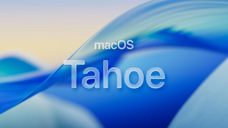 macOS Tahoe Is Here — and So Is Apple’s Liquid Glass Obsession