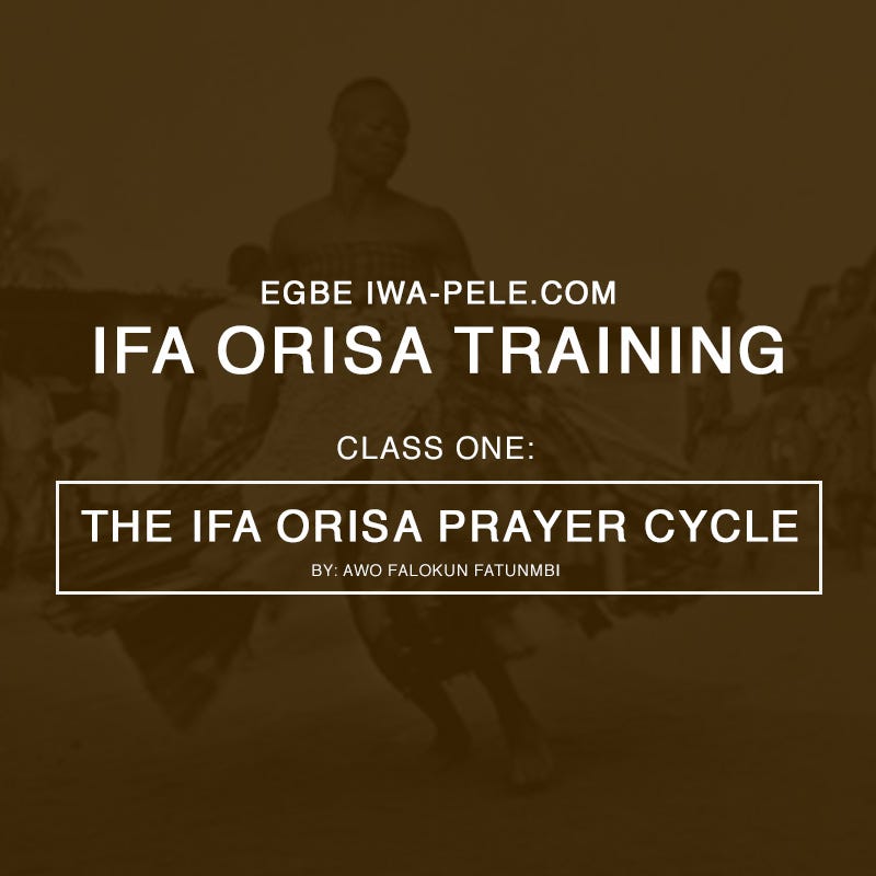 Ori – Part I – Ifa Way of Life