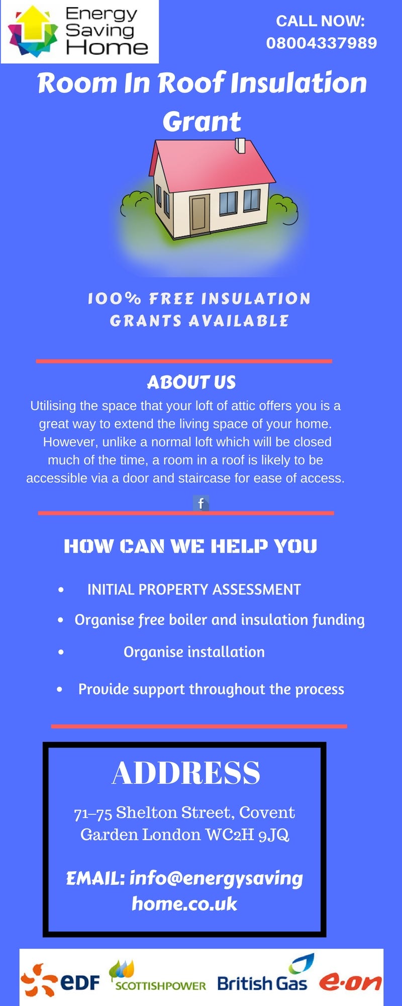 Room In Roof Insulation Grants. Get free room in roof insulation grants