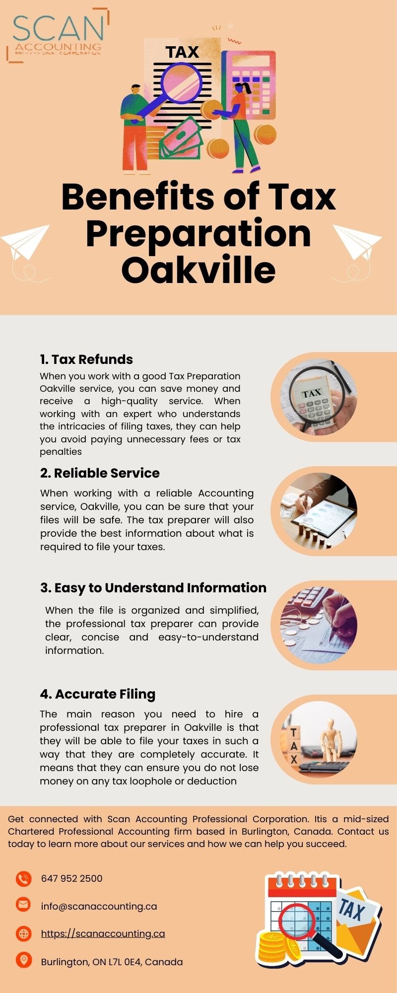 Benefits of Tax Preparation OakvilleScan Accounting Scan Accounting