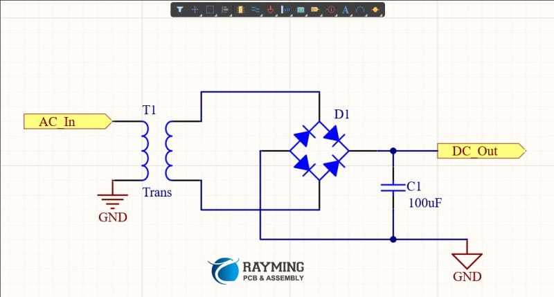 How to Design an AC to DC Converter Circuit | by Raymingpcb | Dec, 2023 |  Medium