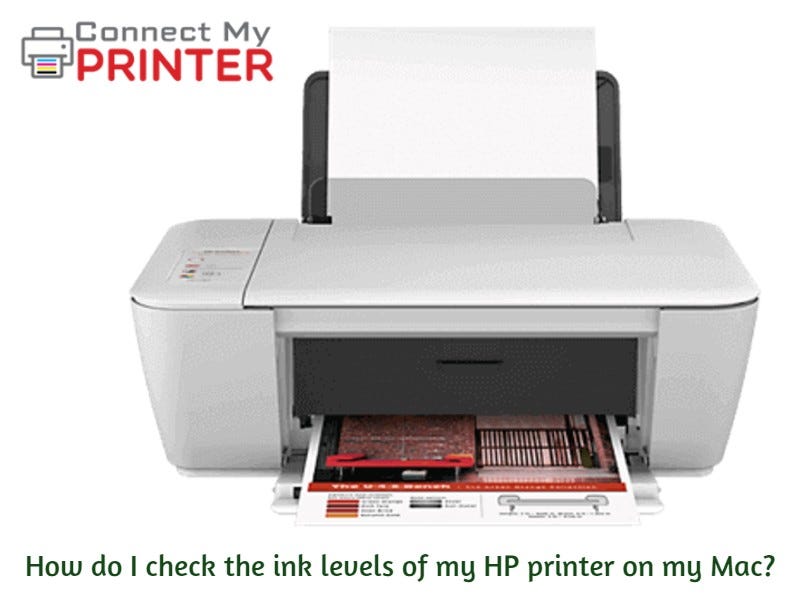 How do I check the ink levels of my HP printer on my Mac? Alex Smith