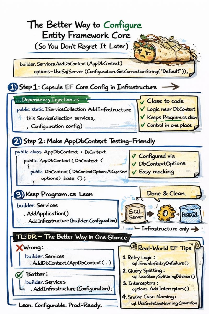 The Better Way to Configure Entity Framework Core (So You Don’t Regret ...