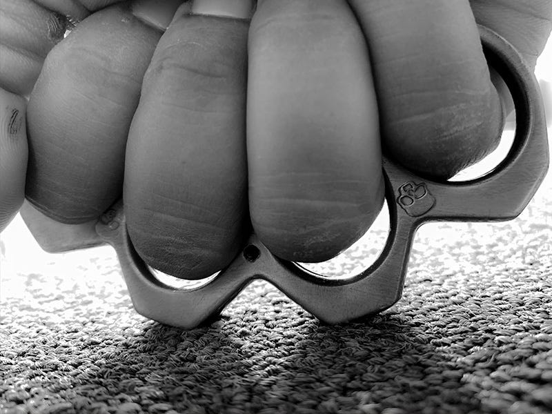 Why are Brass Knuckles Associated with Gangsters and Street Fighting?, by  Maria zoe