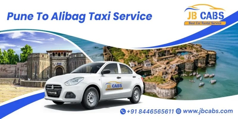 Pune to Alibag Taxi Service — Comfortable Travel with JB Cabs