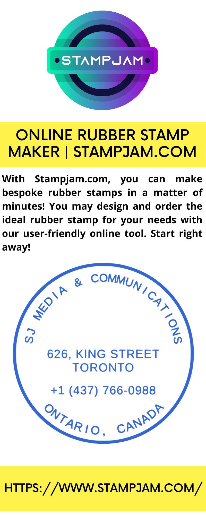 Online Rubber Stamp Maker | Stampjam.com - Stampjam - Medium