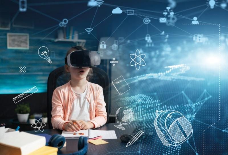 The future of education is in the metaverse: virtual worlds where people can learn about topics 